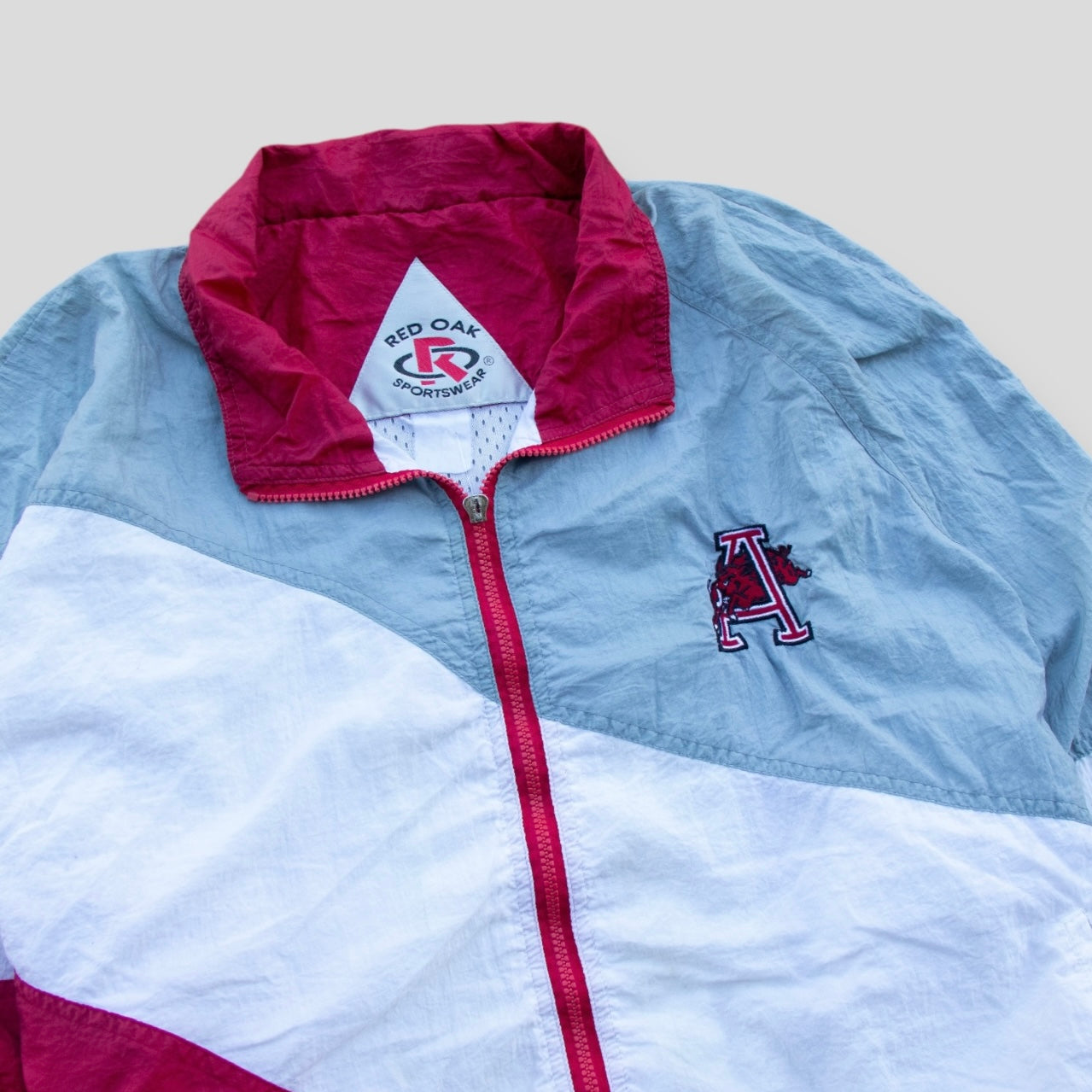 90s Arkansas Razorback Vintage Wind Breaker