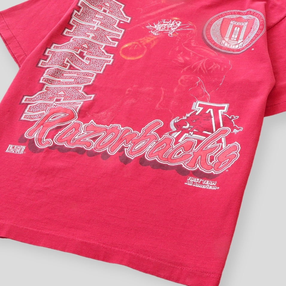 1994 University Of Arkansas Razorbacks Basketball Tee - backtovida