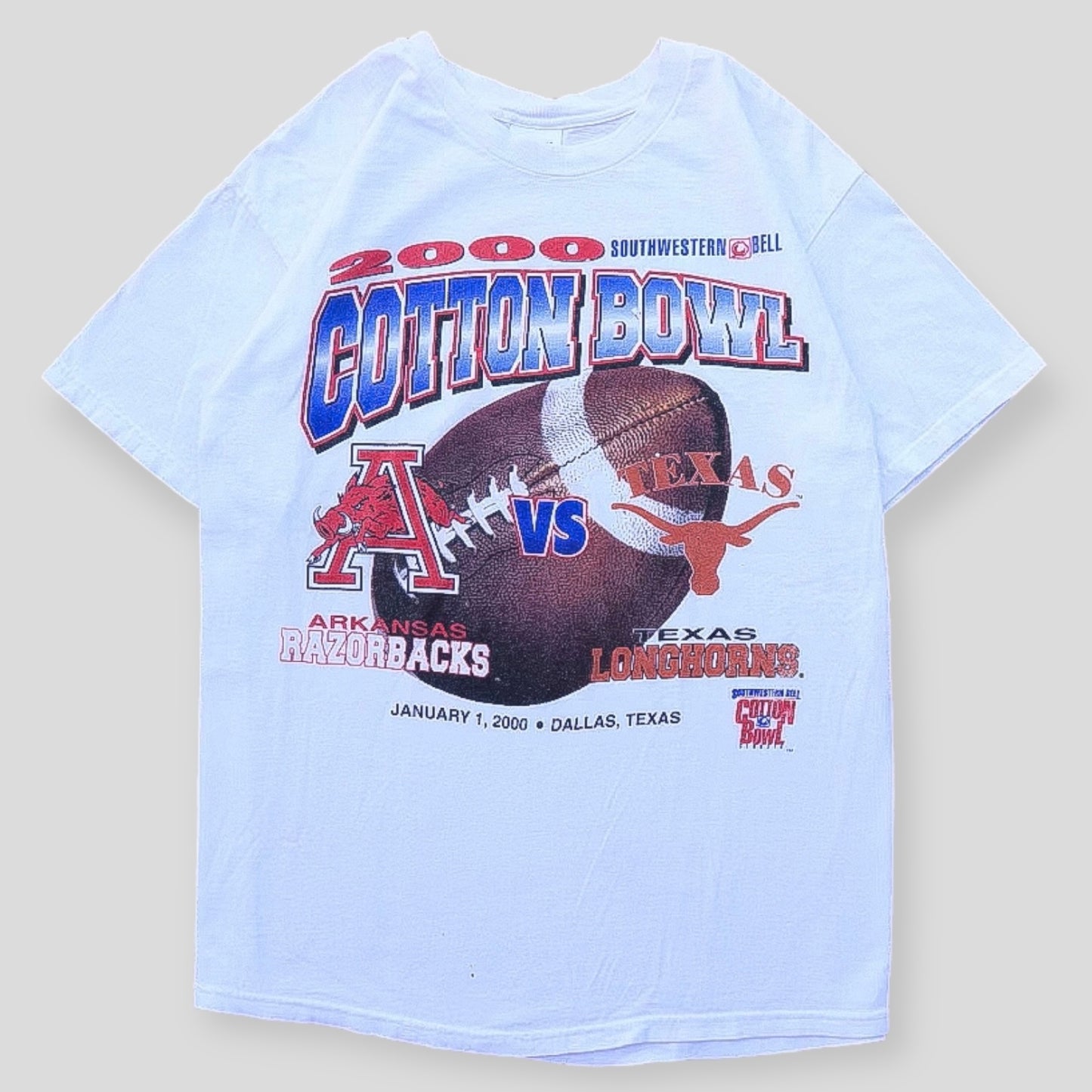 2000 VTG Arkansas VS Texas Cotton Bowl - backtovida