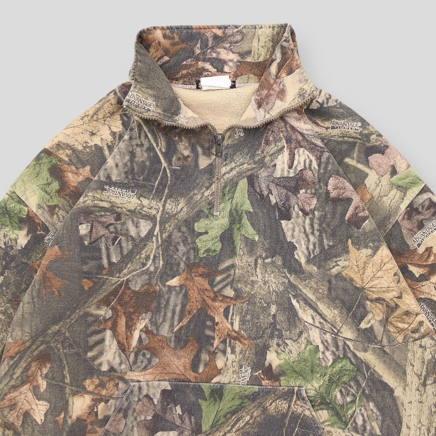 Vintage Commander Camo Crewneck - backtovida