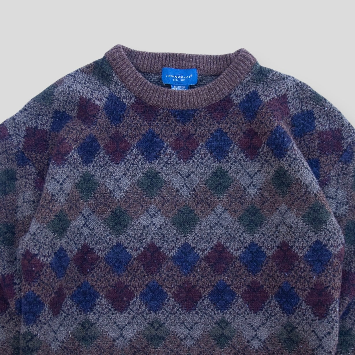 Vintage Town Craft Knitted Sweater - M