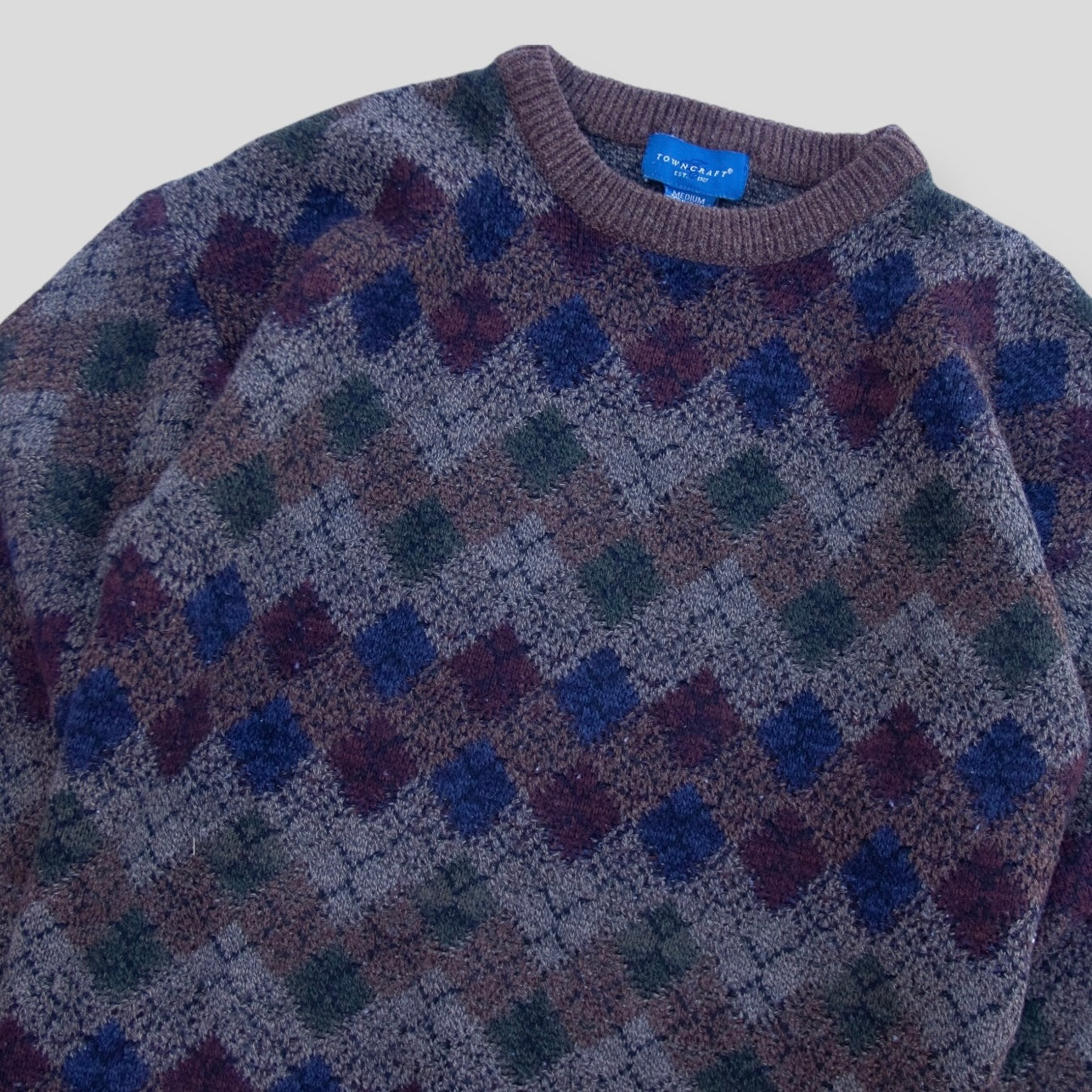 Vintage Town Craft Knitted Sweater - M