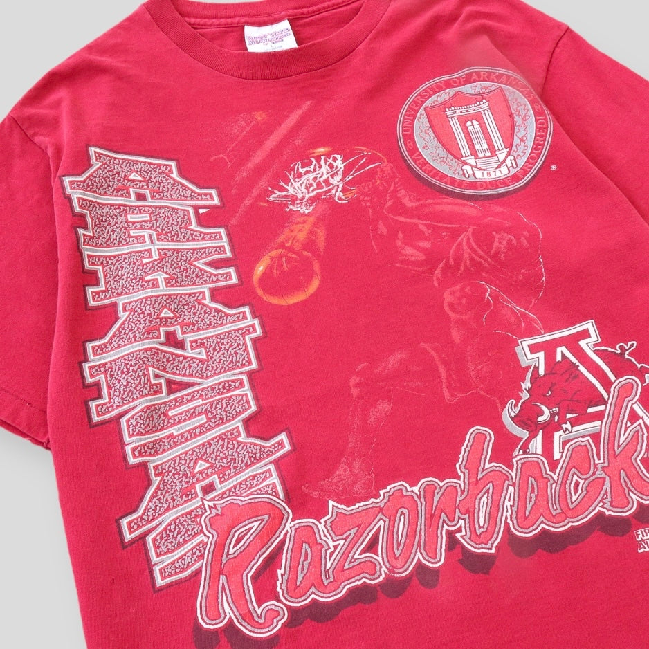 1994 University Of Arkansas Razorbacks Basketball Tee - backtovida