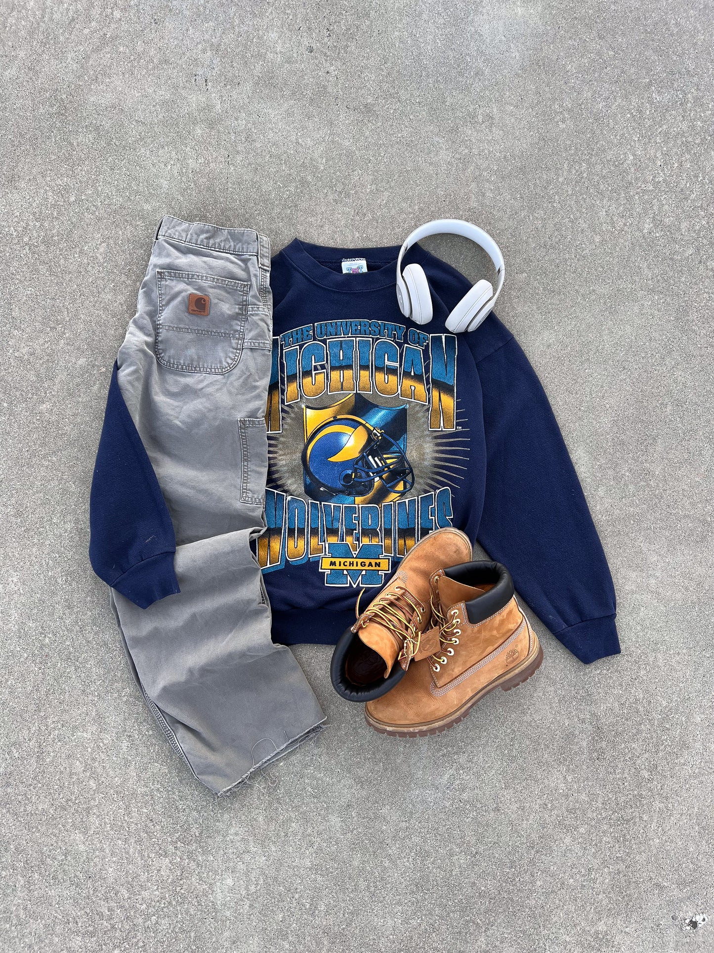 90s University Of Michigan Wolverines - XL