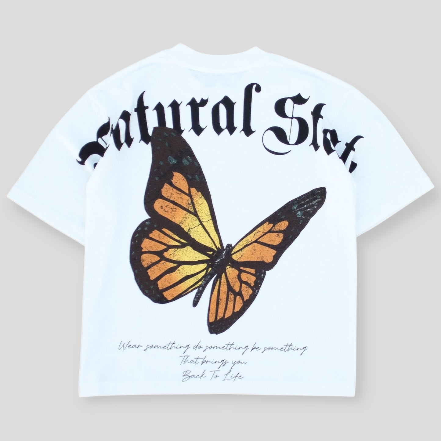 Natural State Signature Butterfly Spell Out