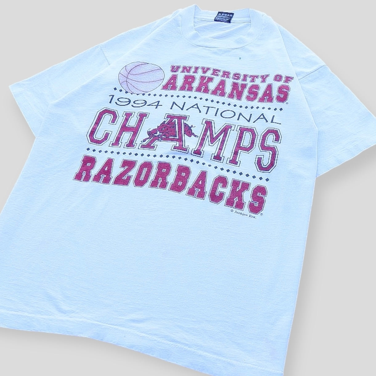 1994 University Of Arkansas National Camps Tee - backtovida