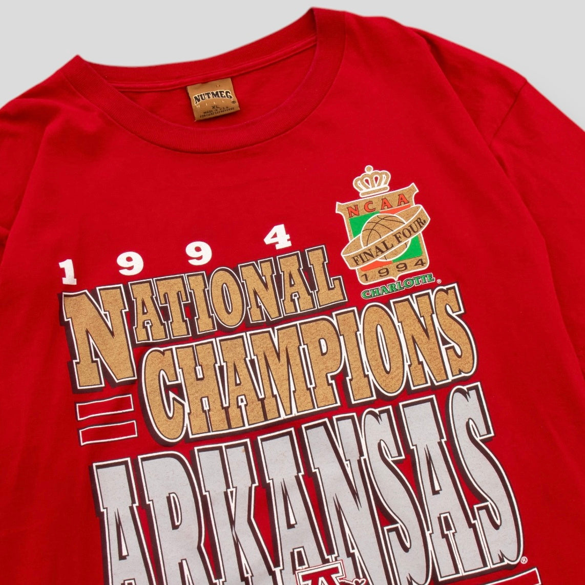 1994 National Champions Arkansas NCAA Tee - XL