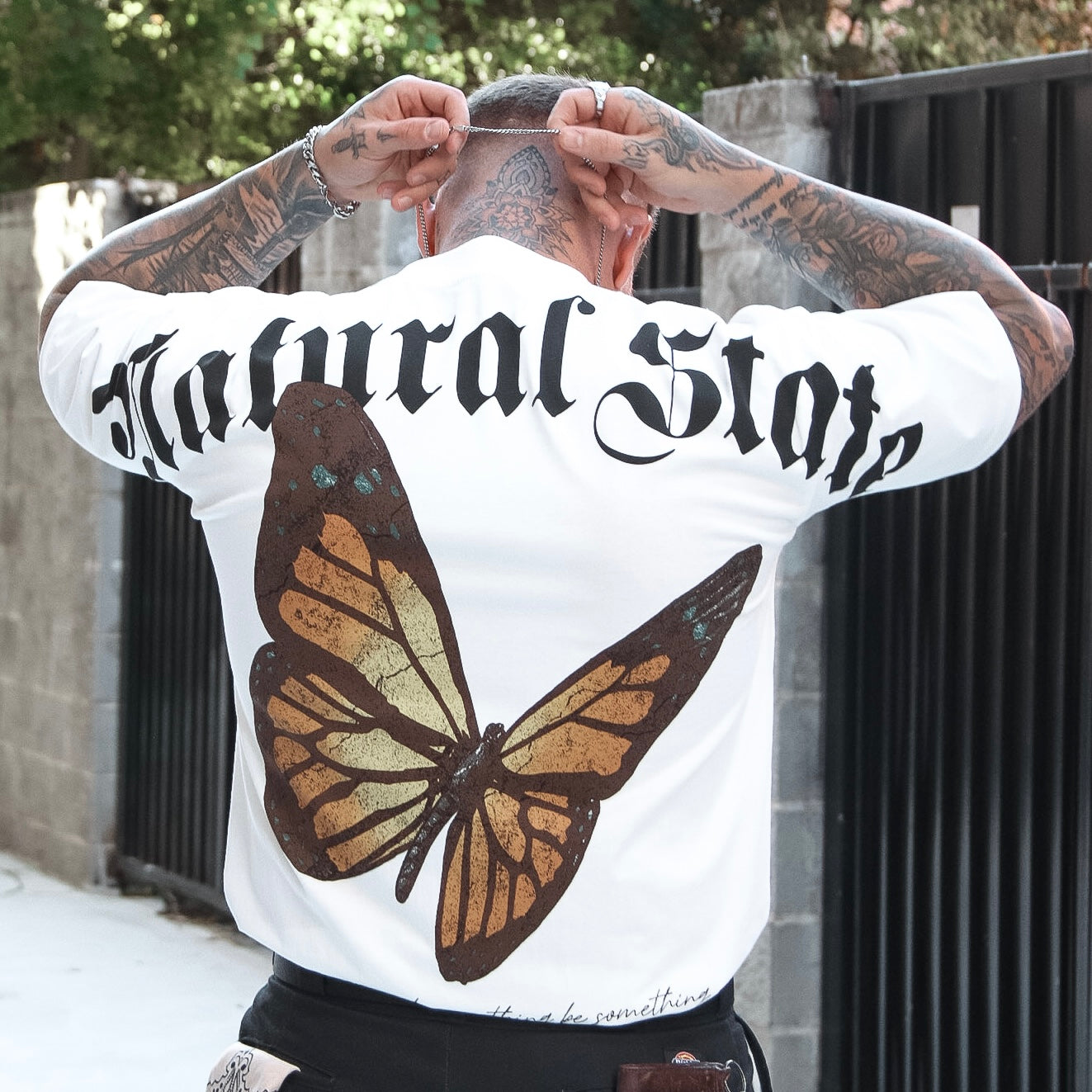 Natural State Signature Butterfly Spell Out