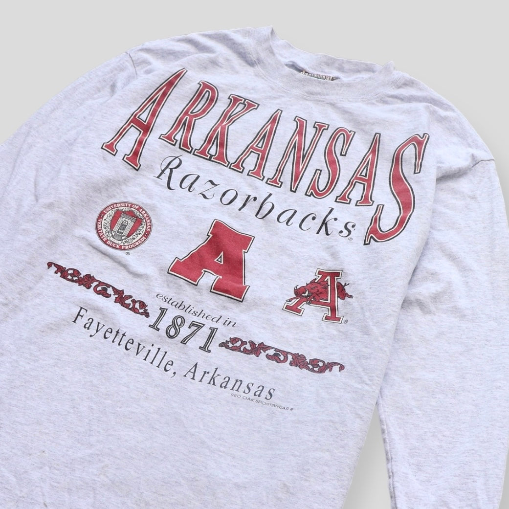 90s University Arkansas Long Sleeve Shirt - backtovida