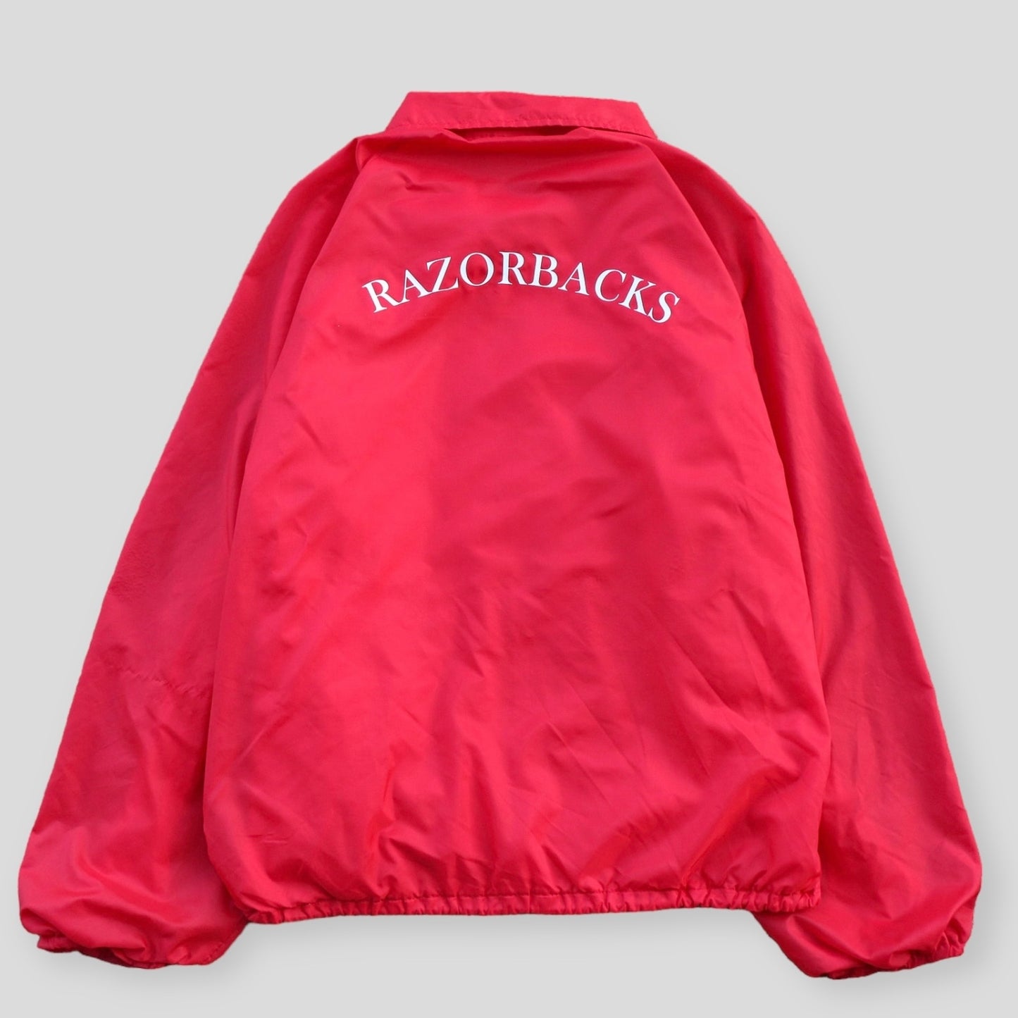 90s Arkansas Razorbacks Vintage Track Jacket - backtovida