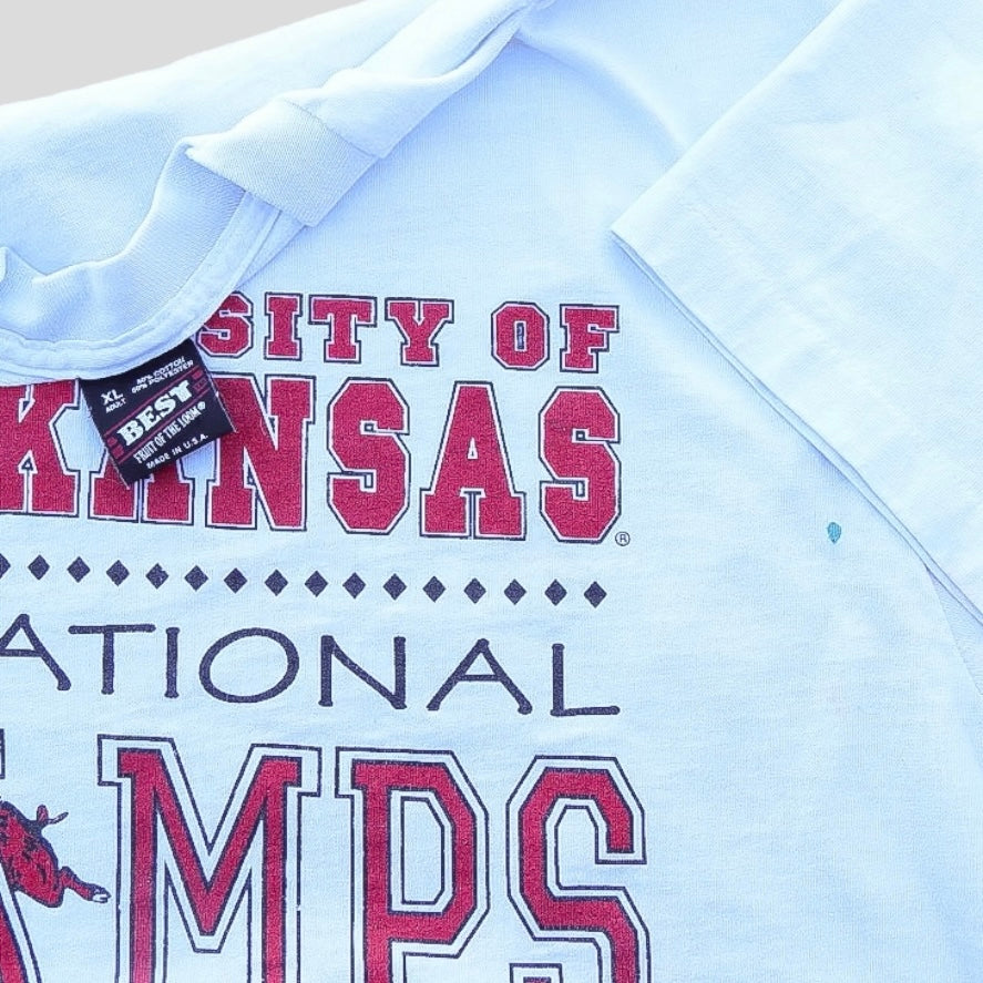 1994 University Of Arkansas National Camps Tee - backtovida