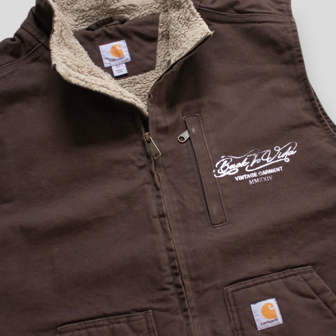 BTV 1 ØF 1 Vintage Carhartt Vest - XXL