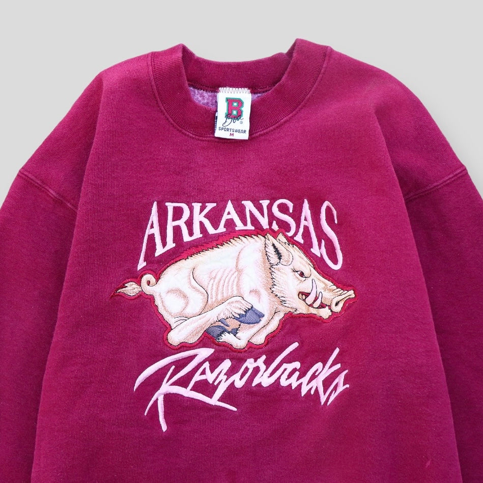 90s Arkansas Razorbacks Vintage Crewneck - backtovida