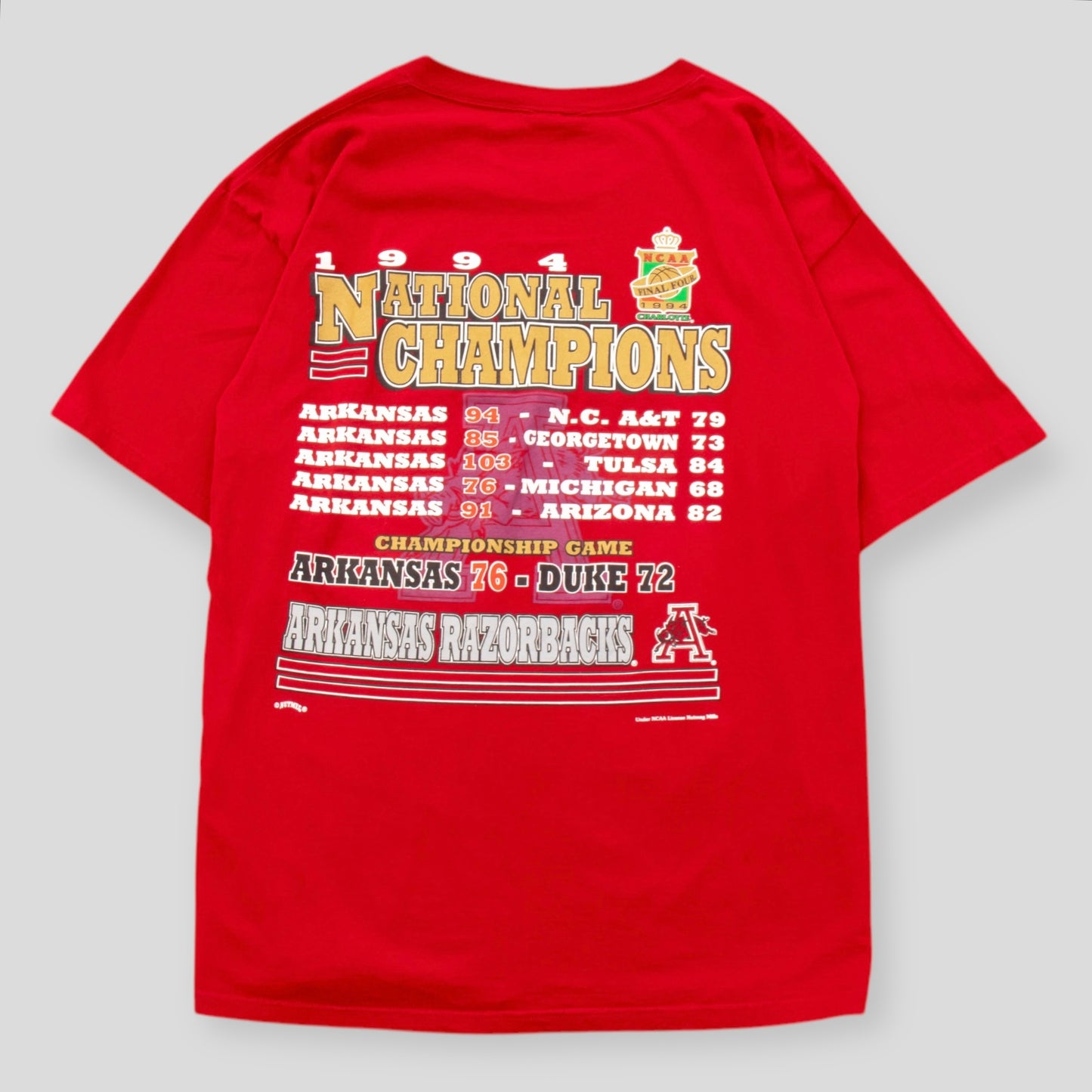 1994 National Champions Arkansas NCAA Tee - XL