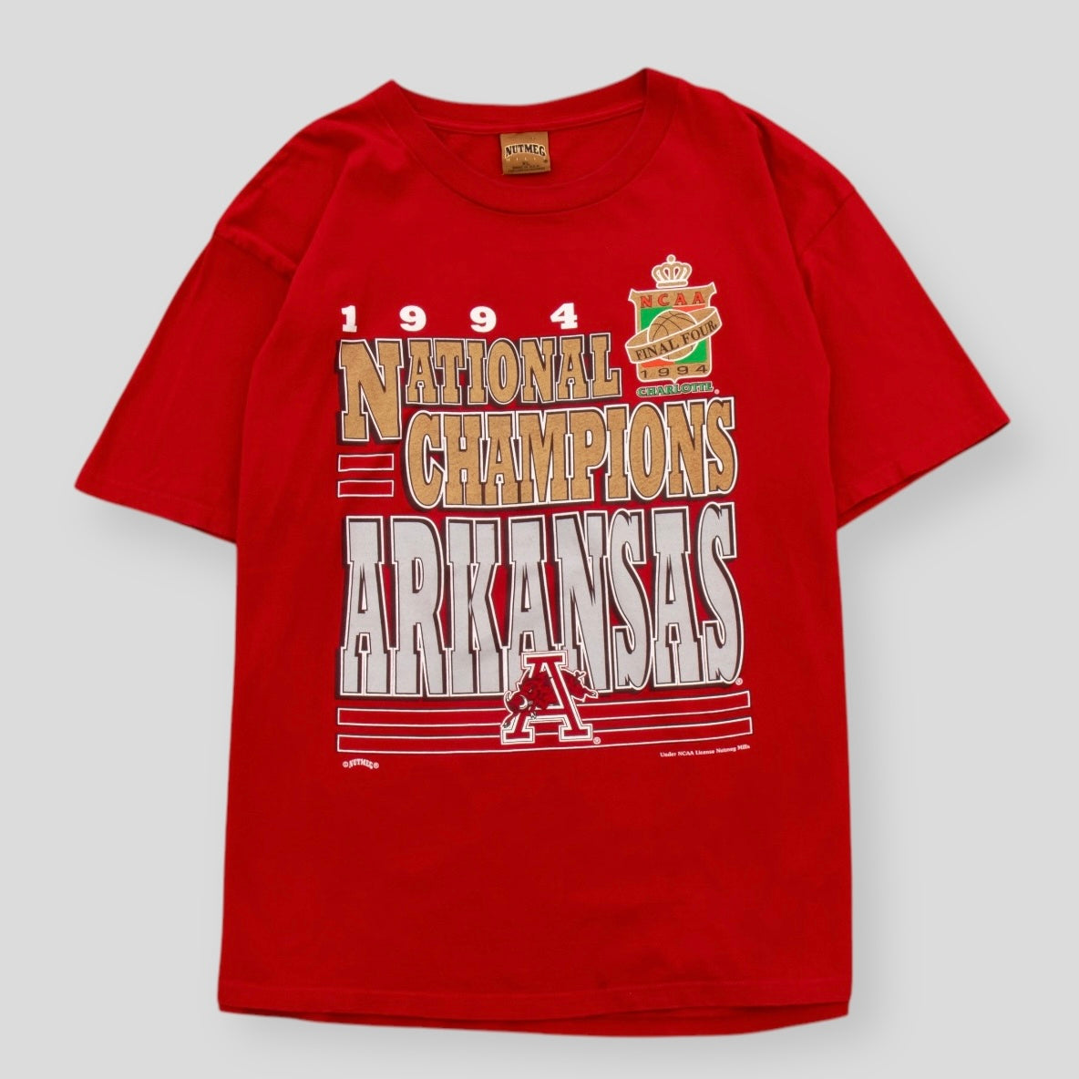 1994 National Champions Arkansas NCAA Tee - XL