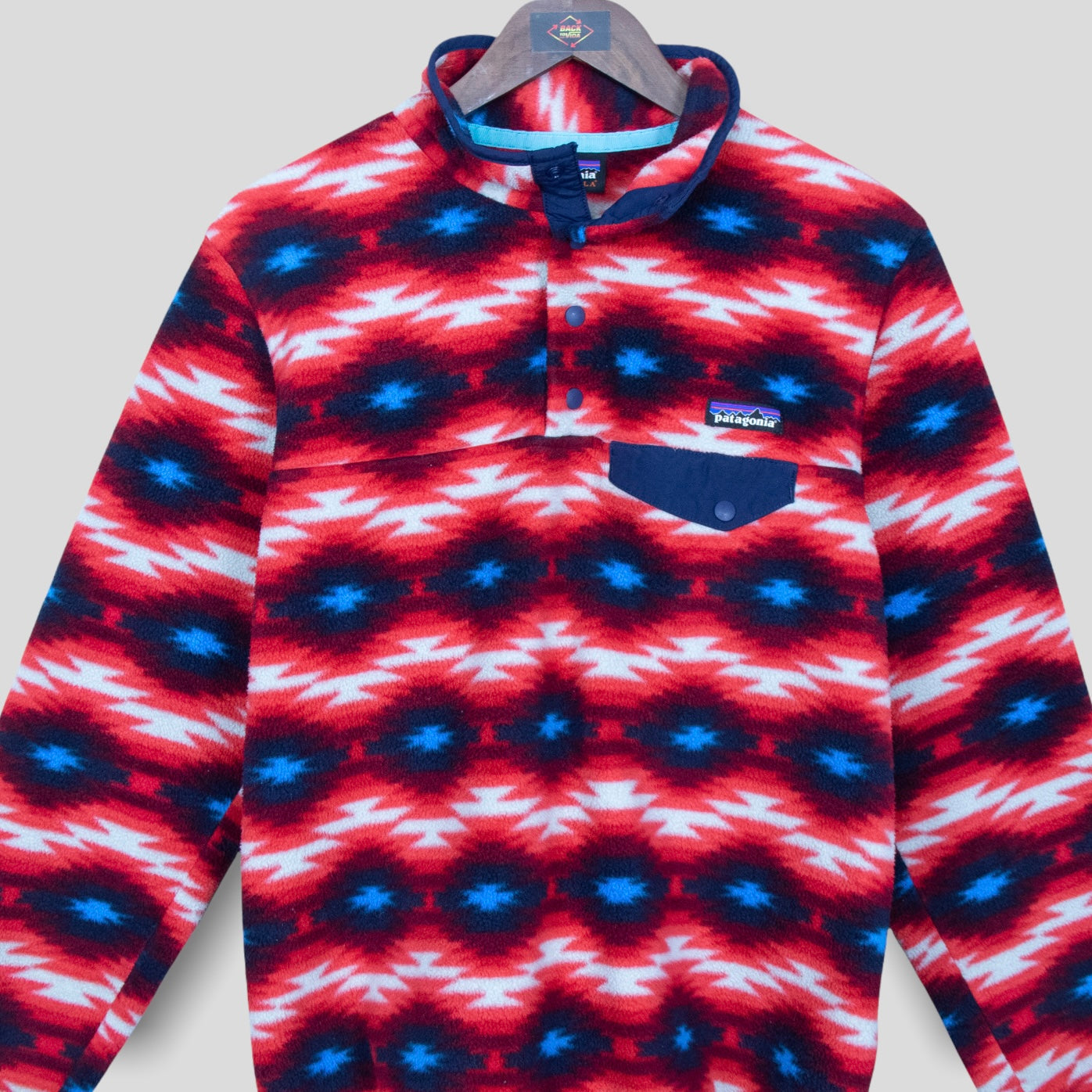Patagonia Synchilla Aztec Fleece Pullover - backtovida