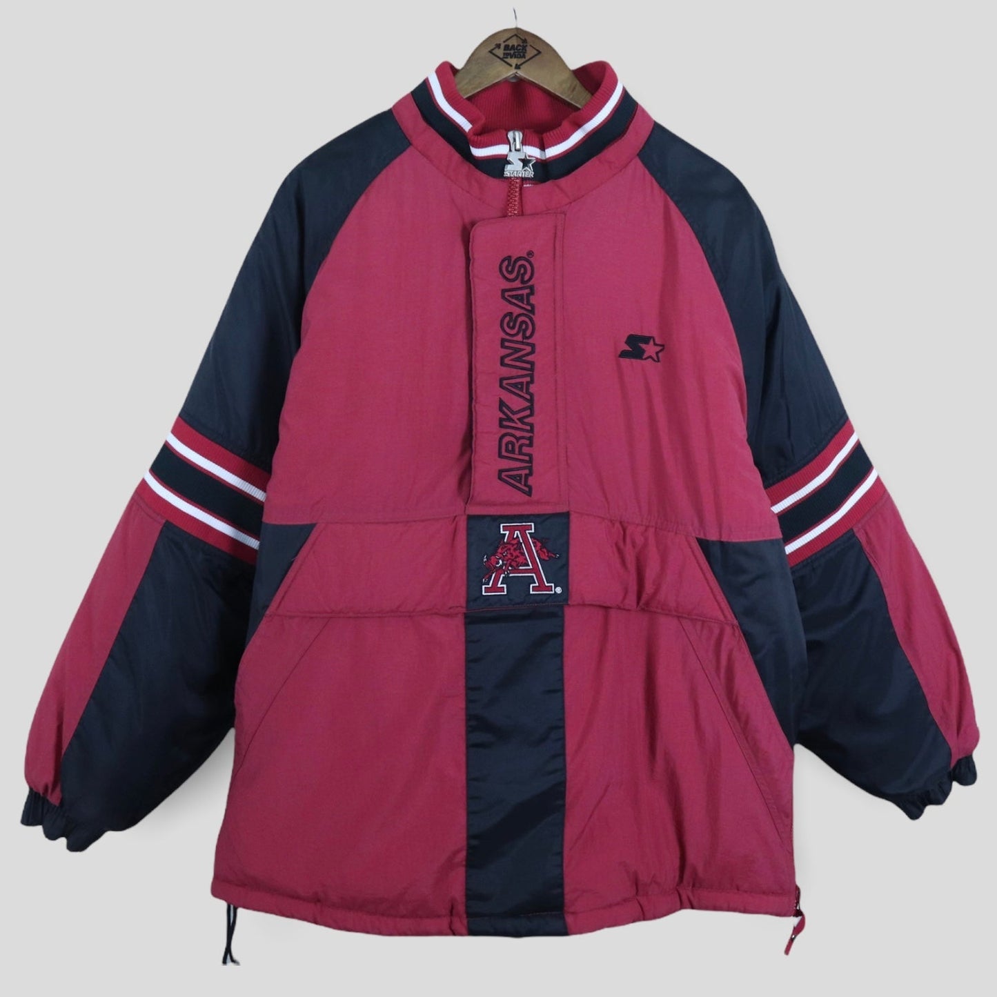 90s Arkansas Starter Puffer Jacket - backtovida