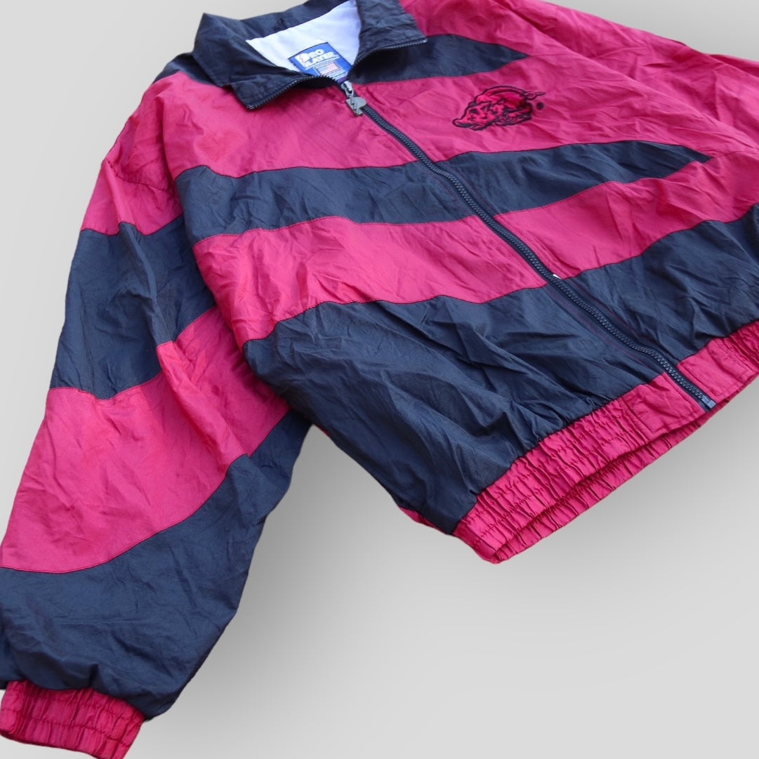 90s Razorbacks Shark Style Pro Layer Wind Breaker - backtovida