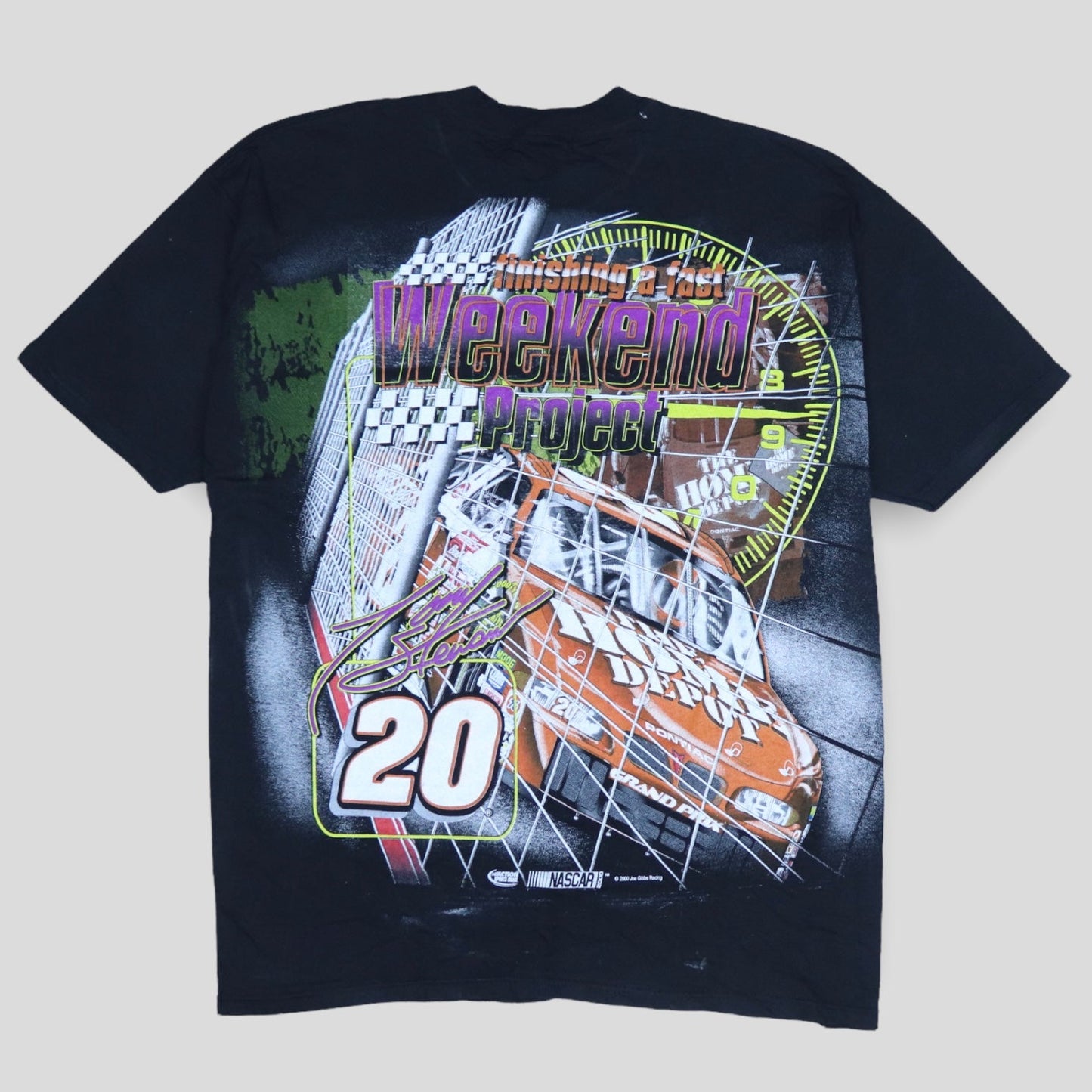 Tony Stewart Vintage Nascar T-Shirt - backtovida