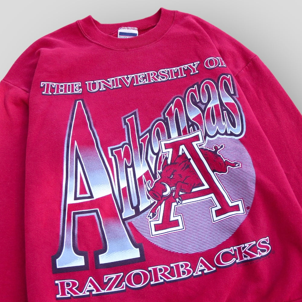 90s Arkansas Razorbacks Crewneck - backtovida