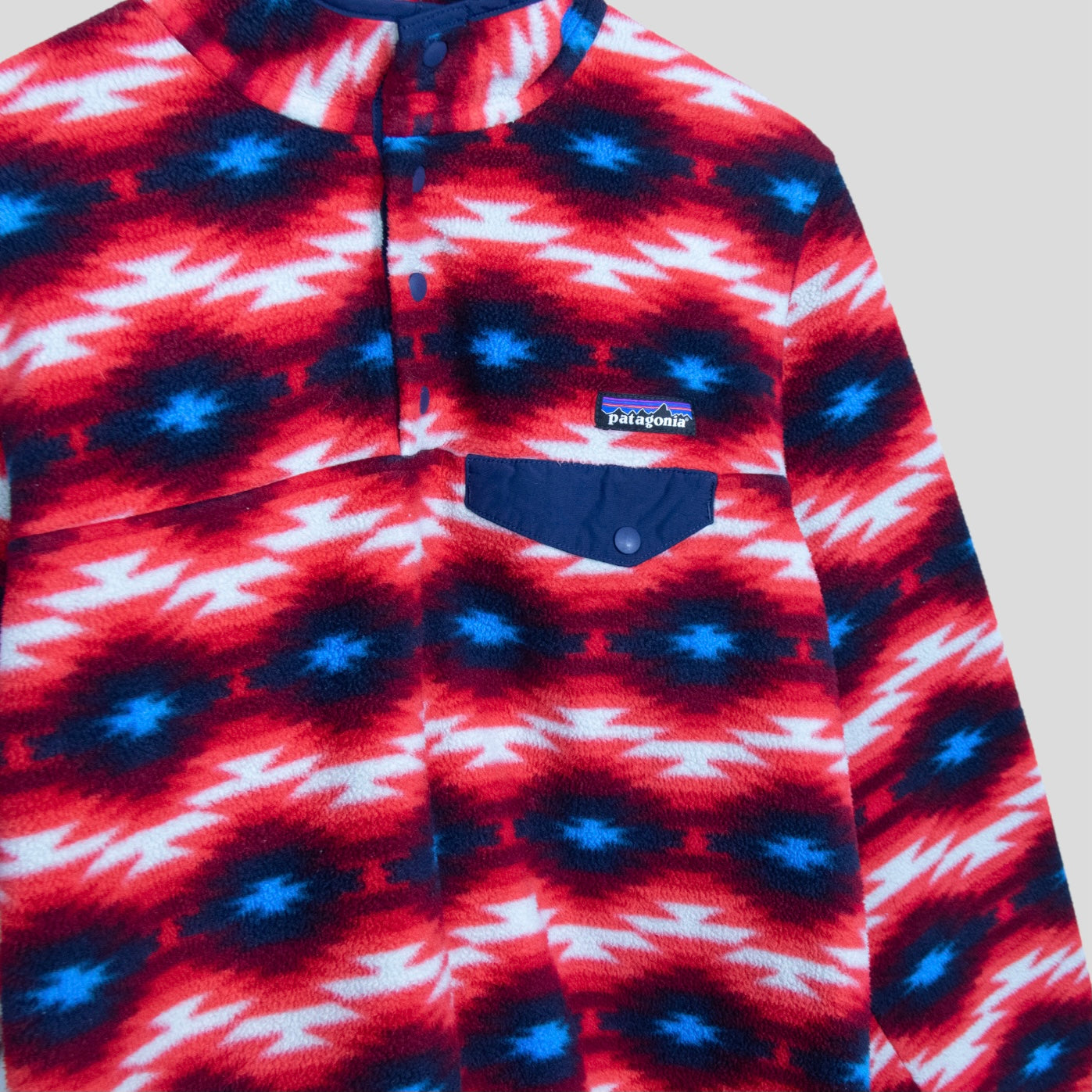 Patagonia Synchilla Aztec Fleece Pullover - backtovida