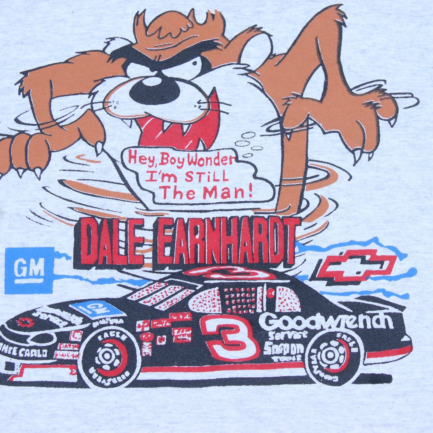 1997 Dale Earnhardt X Taz Vintage Racing T-Shirt - backtovida