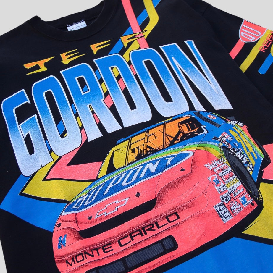 1995 Jeff Gordon Smokin The Competiton AOP NASCAR T-Shirt - backtovida