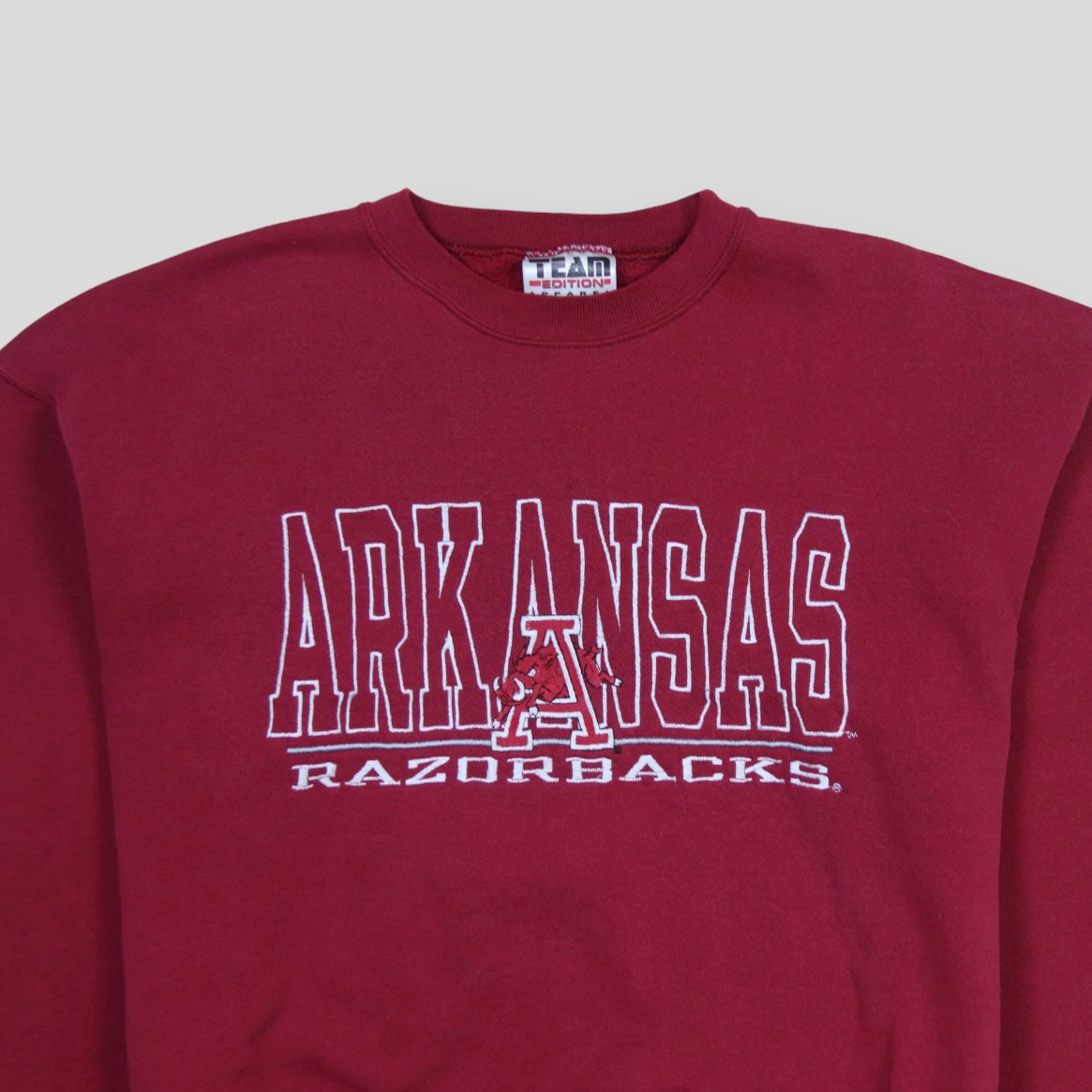 90's Arkansas Razorbacks Vintage Crewneck - backtovida