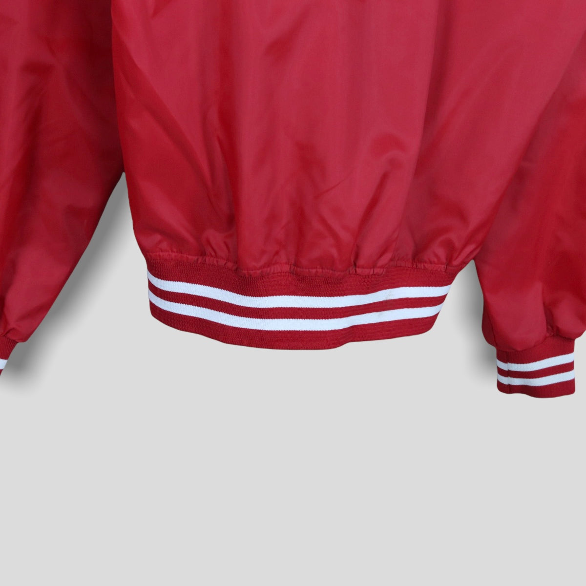 1980’s Razorbacks Chalk Line Varsity Jacket - backtovida