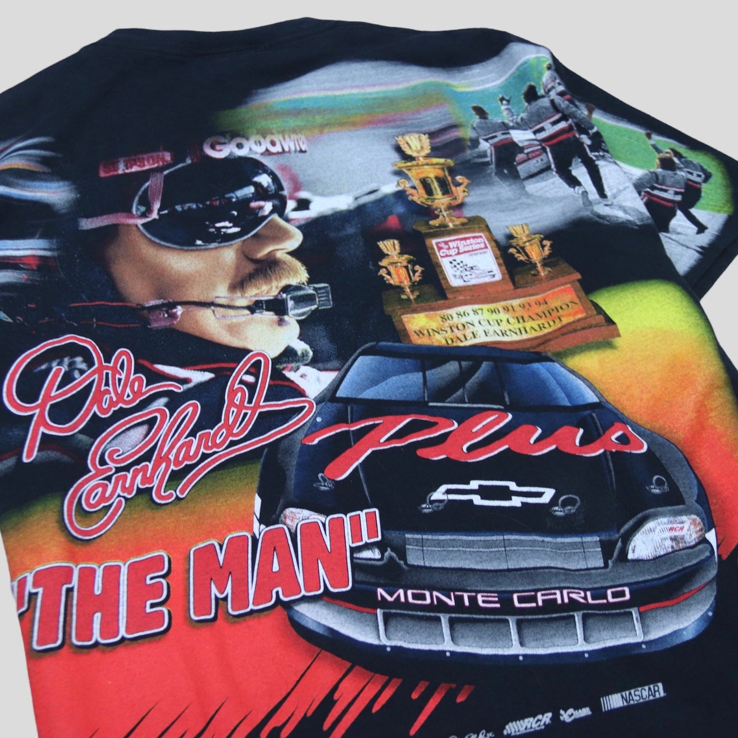 1990s Dale Evolution Of The Man AOP T-Shirt - backtovida