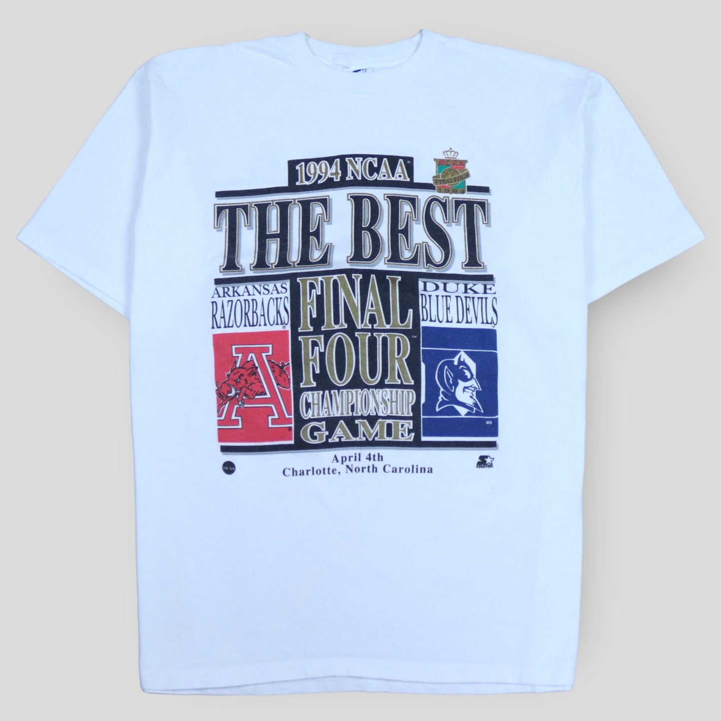1994 NCAA Championship Game Arkansas vs Duke T-Shirt - backtovida