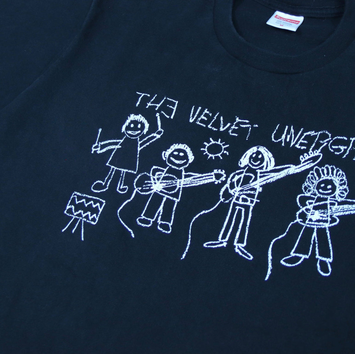 Supreme The Velvet Underground Drawing T Shirt