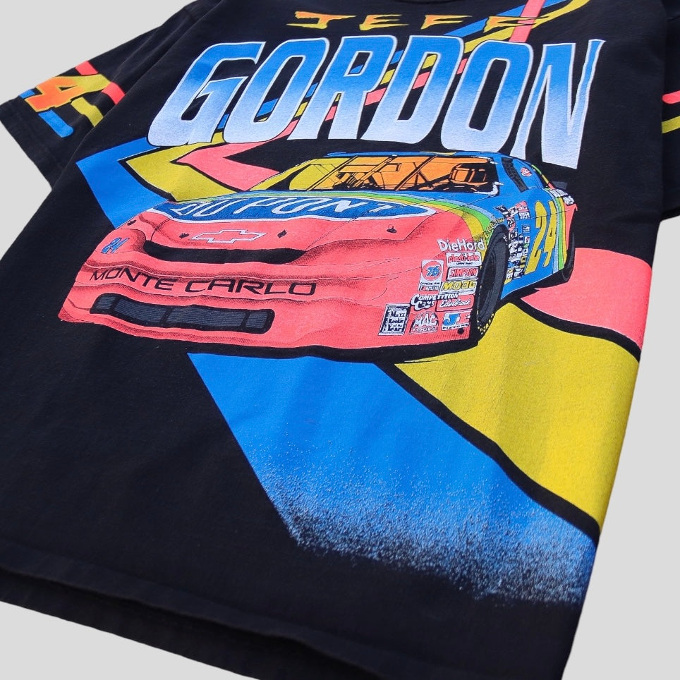 1995 Jeff Gordon Smokin The Competiton AOP NASCAR T-Shirt - backtovida