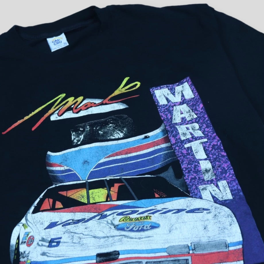 1995 Mark Martin NASCAR T-shirt - backtovida