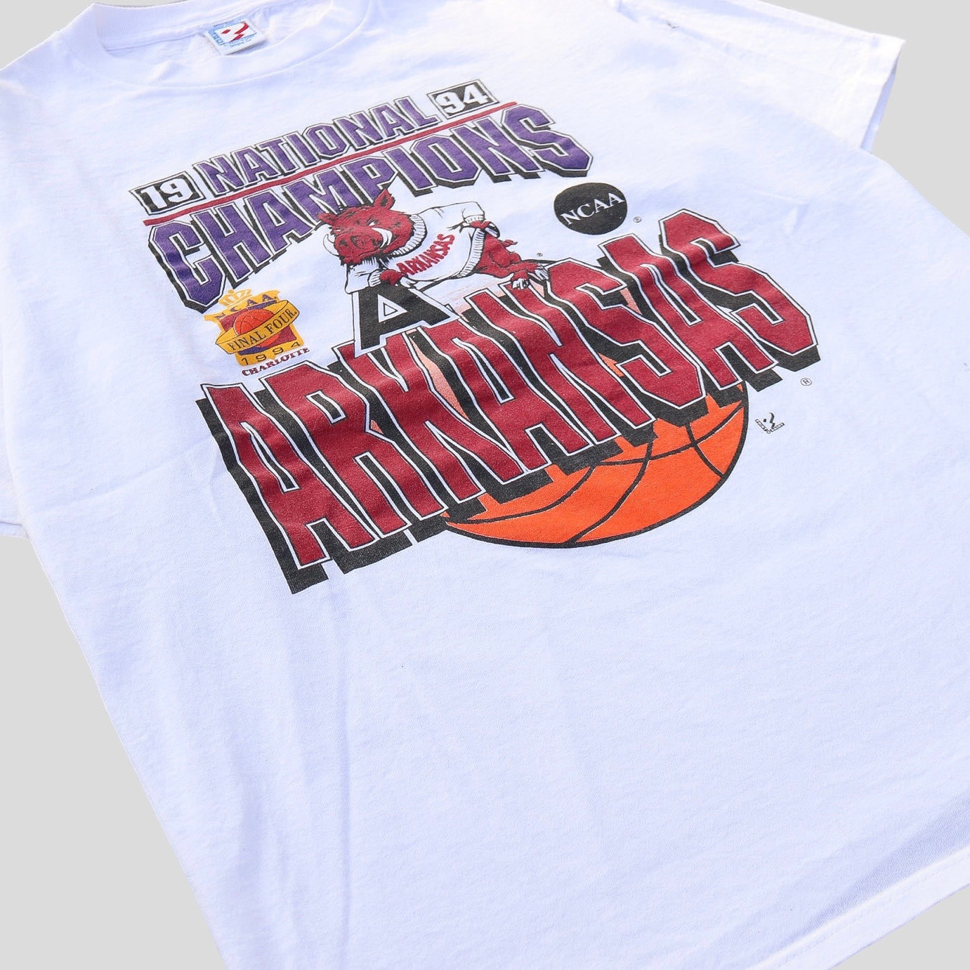 1994 National Champions Arkansas vintage t-shirt - backtovida