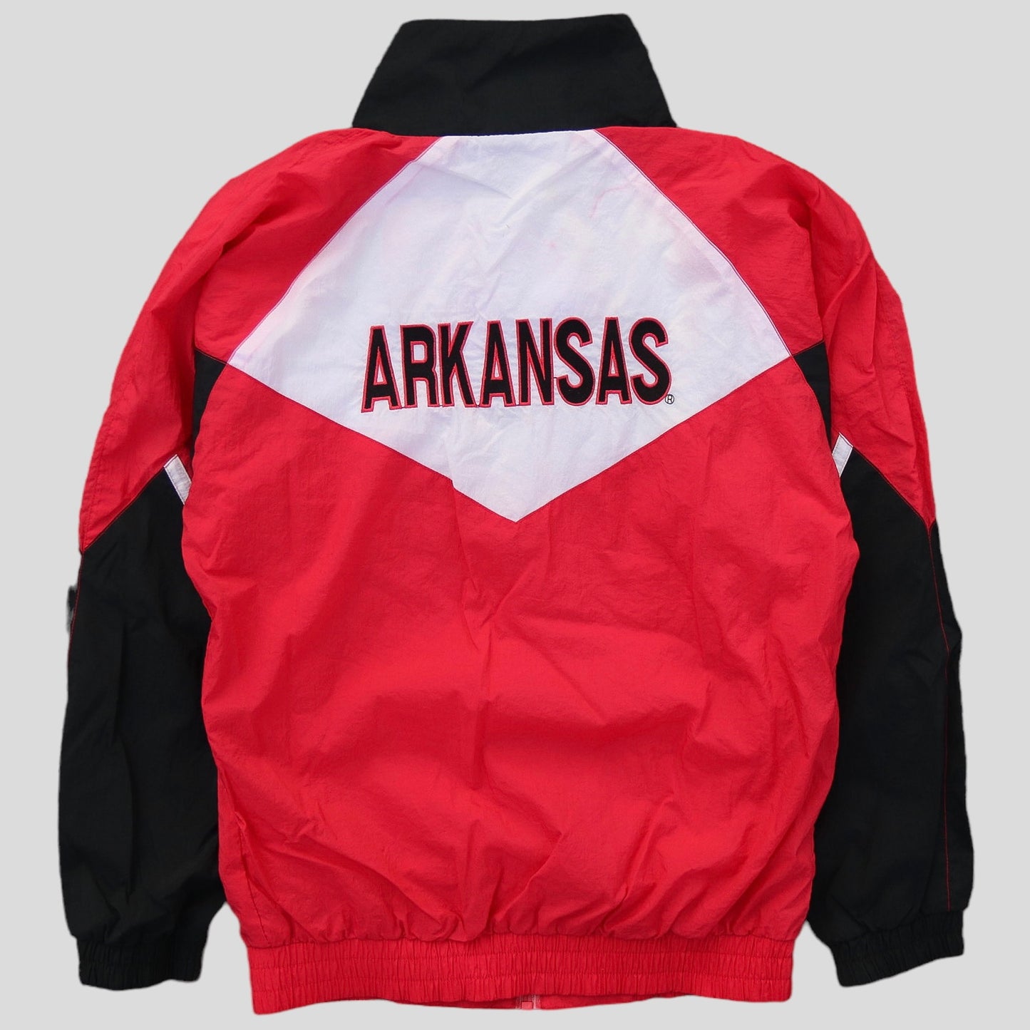 90s Arkansas Razorbacks Wind Breaker - backtovida