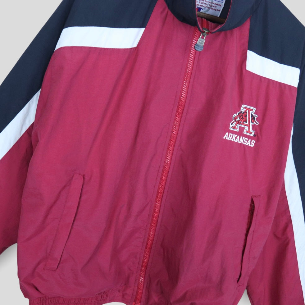 90’s Razorbacks Champion Lined Windbreaker - backtovida
