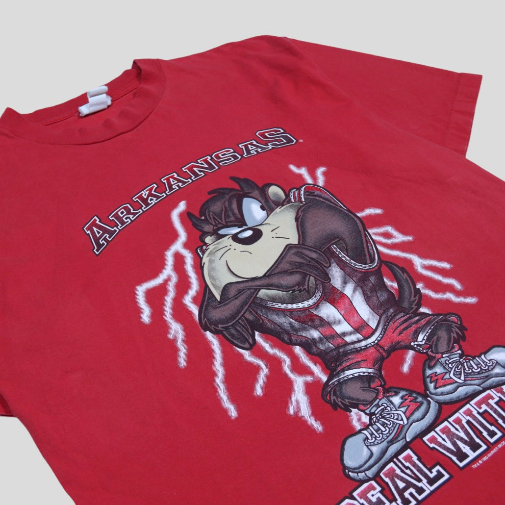 1995 Arkansas Deal With It. Taz T Shirt - backtovida