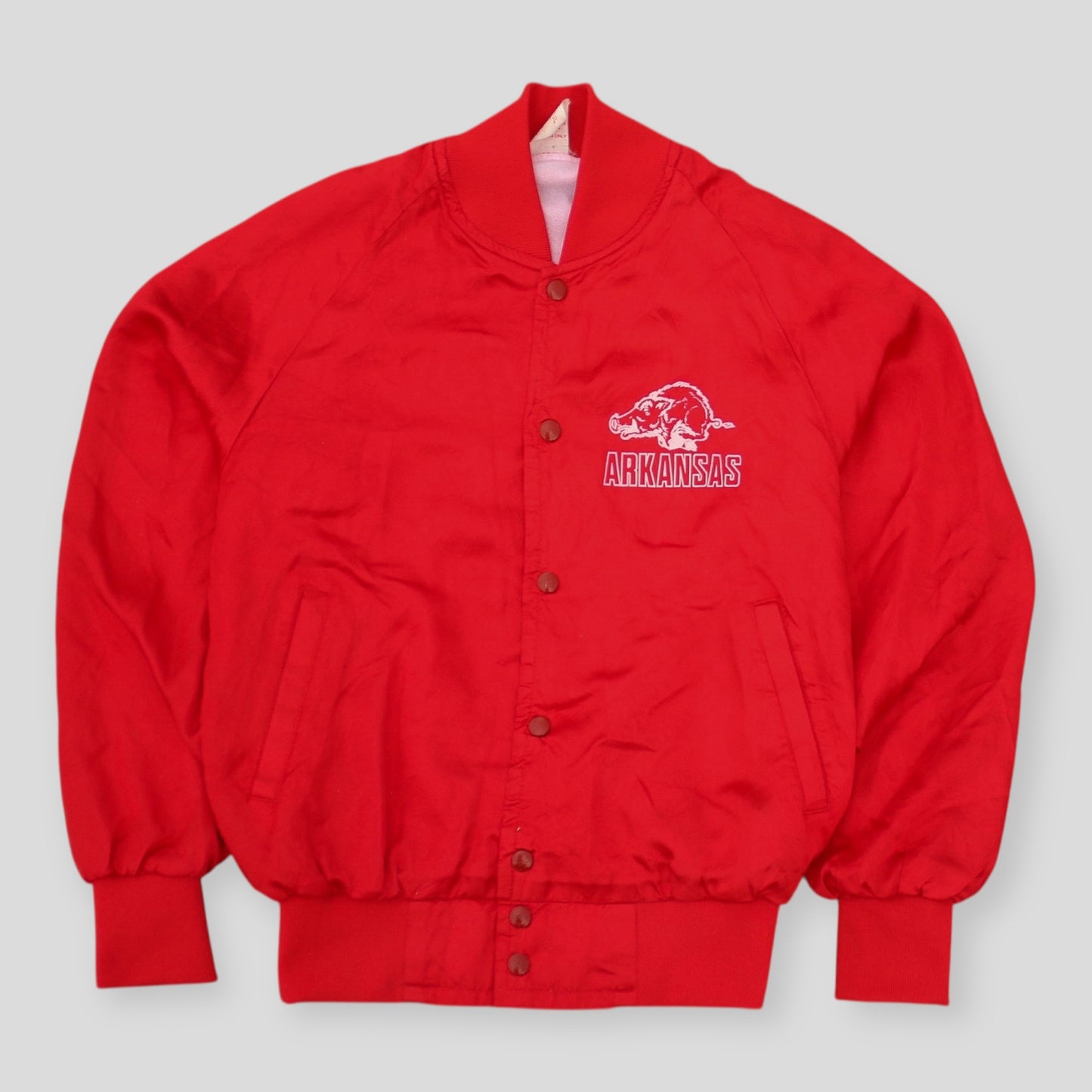 1980s Arkansas Razorbacks Varsity Jacket - S