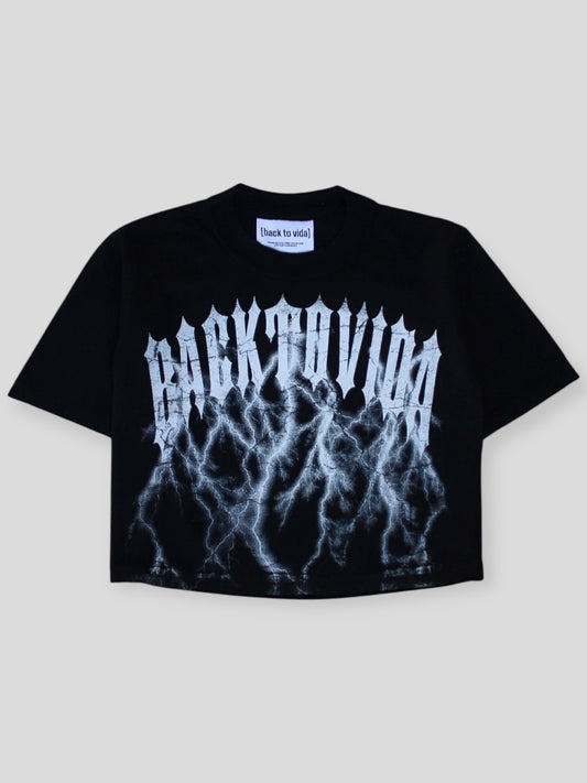 BACK TO VIDA CROP TEE