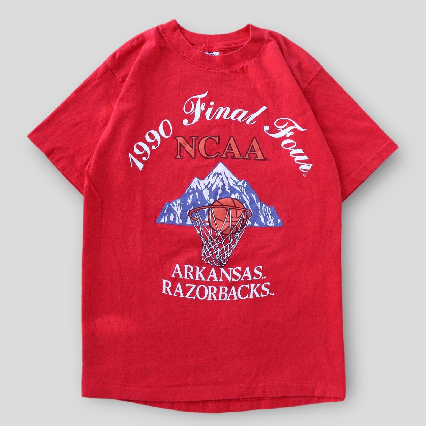 1990 Final Four NCAA Arkansas Razorbacks Tee - backtovida