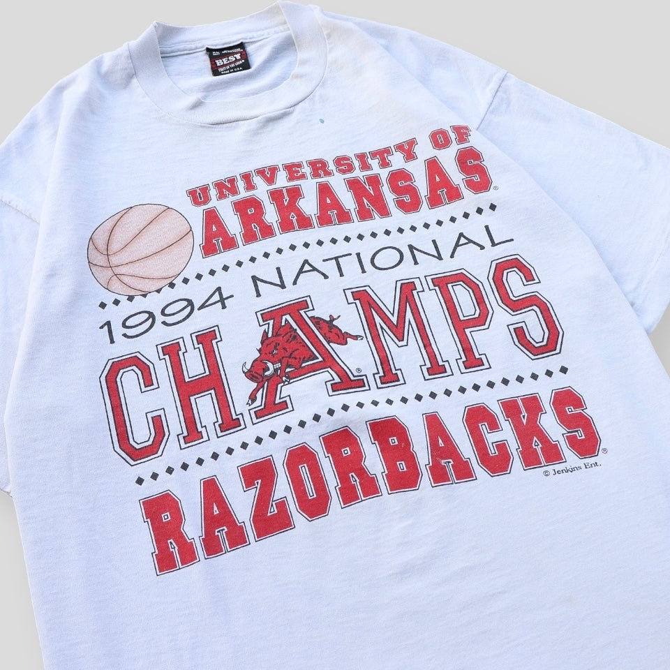 1994 University Of Arkansas National Camps Tee - backtovida