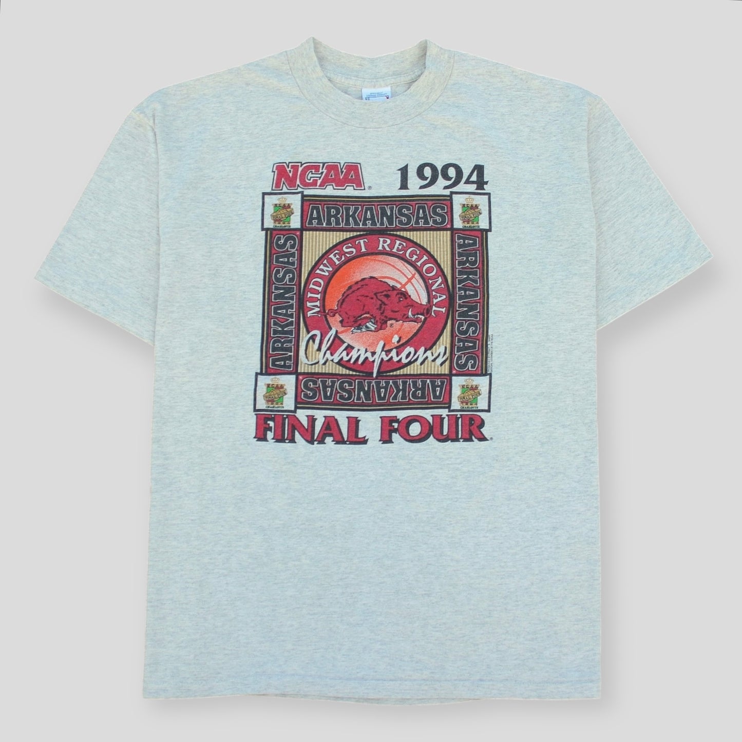 1994 NCAA Champions Arkansas Final Four Tee - XL