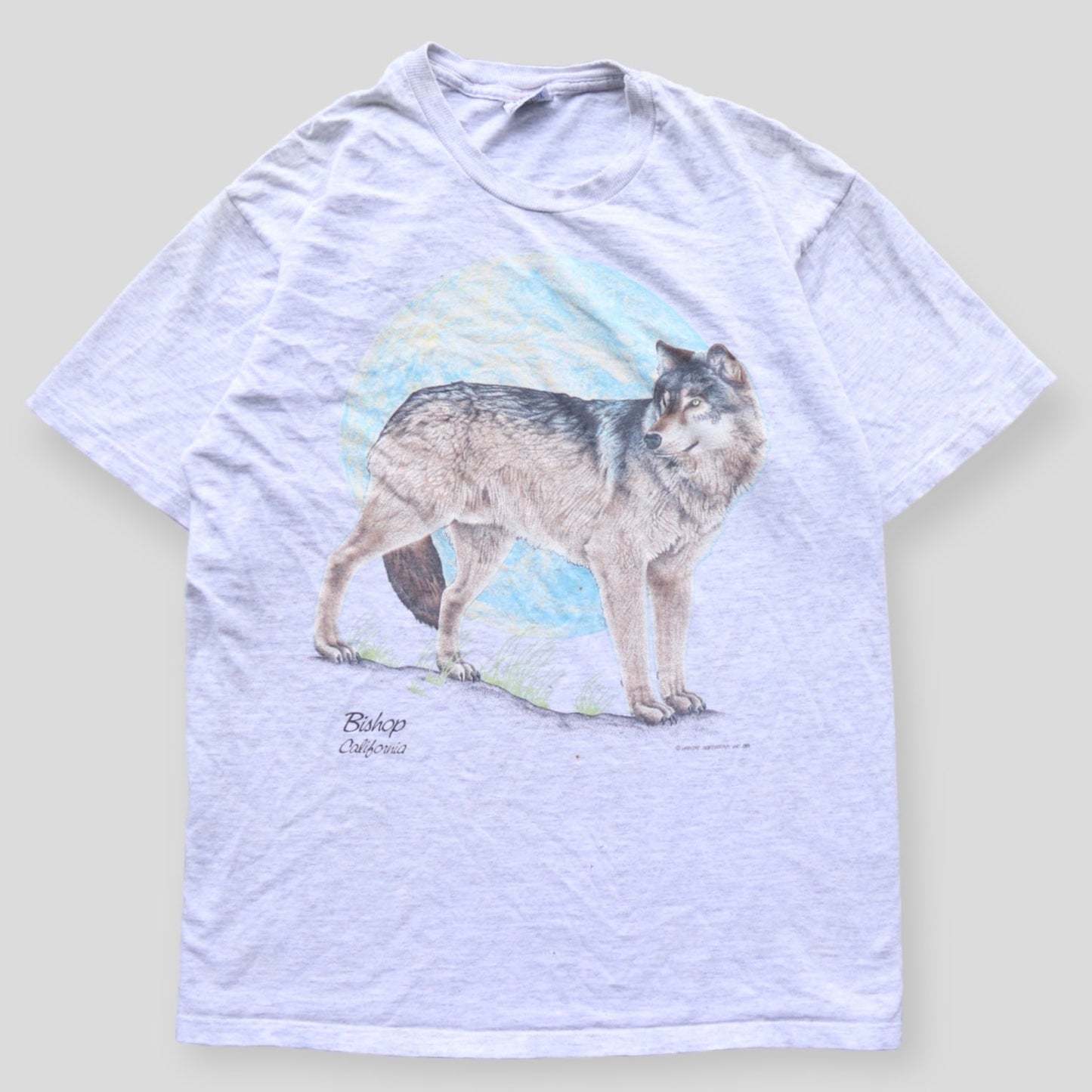 90s Vintage Habitat Wolf Tee - backtovida