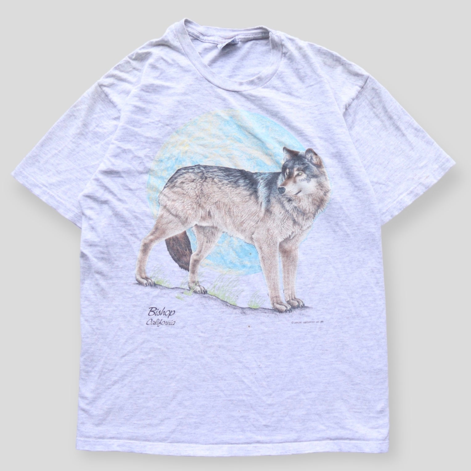 90s Vintage Habitat Wolf Tee - backtovida