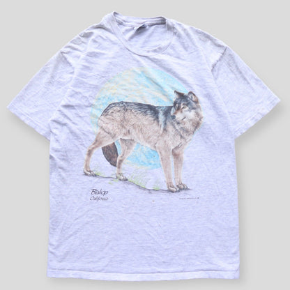 90s Vintage Habitat Wolf Tee - backtovida