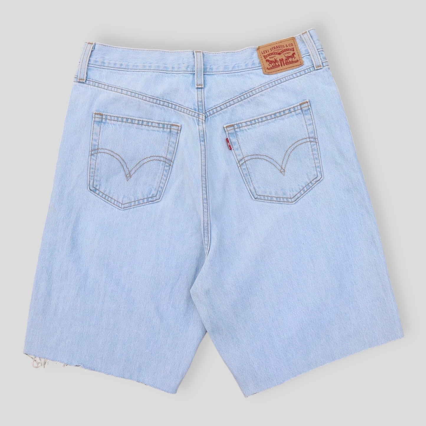 Vintage Levi’s [Patched Work] Denim Shorts - 31