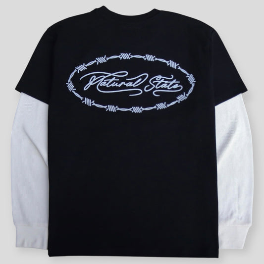 Backtovida Thermal Layered Long Sleeve T-Shirt