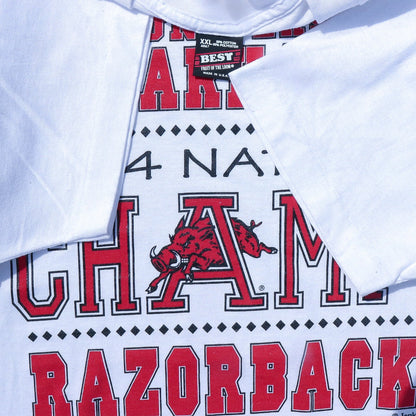 1994 University Of Arkansas National Camps Tee - backtovida