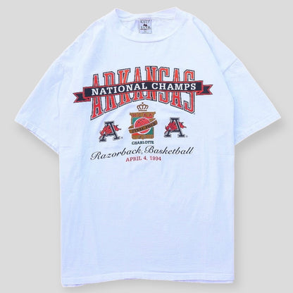 1994 Arkansas National Champs Final Four Tee - backtovida